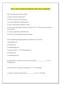 BIO 172 - Exam 2 Material Test Guide Review - 100&percnt; Correct &lpar;A Graded&rpar; 2026