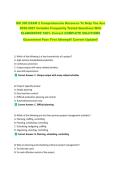 OM 300 EXAM 2 Comprehensive Resource To Help You Ace  2026-2027 Includes Frequently Tested Questions With  ELABORATED 100&percnt; Correct COMPLETE SOLUTIONS   Guaranteed Pass First Attempt&excl;&excl; Current Update&excl;&excl;