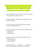 OM 300 Exam 2 Comprehensive Resource To Help You Ace  2026-2027 Includes Frequently Tested Questions With  ELABORATED 100&percnt; Correct COMPLETE SOLUTIONS   Guaranteed Pass First Attempt&excl;&excl; Current Update&excl;&excl;