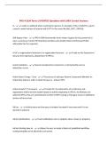 IPPS-A ELM Terms &vert;UPDATED Questions with 100&percnt; Correct Answers