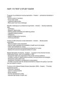 NUR 115 TEST 2 STUDY GUIDE