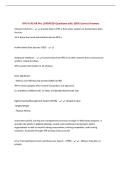 IPPS-A R3 HR Pro &vert;UPDATED Questions with 100&percnt; Correct Answers