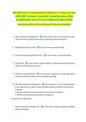 OM 300 Exam 1 Comprehensive Resource To Help You Ace  2026-2027 Includes Frequently Tested Questions With  ELABORATED 100&percnt; Correct COMPLETE SOLUTIONS   Guaranteed Pass First Attempt&excl;&excl; Current Update&excl;&excl;