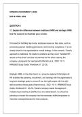 HRM2605 Assignment  2 2026  &vert; Due 9 April 2026 - Distinction Guaranteed