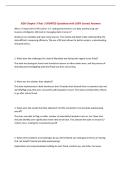 BUNDLE FOR ISDS EXAMS &vert; ALL Questions UPDATED with 100&percnt; Correct Answers &vert; Complete and Accurate
