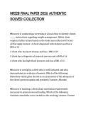 NR228 FINAL PAPER 2026 AUTHENTIC SOLVED COLLECTION
