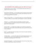 ISDS 351 MIDTERM 1 CSUF &vert; UPDATED Questions with 100&percnt; Correct Answers