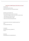 ISDS 351 Exam &vert; UPDATED Questions with 100&percnt; Correct Answers
