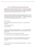 ism 3011 ai &vert; UPDATED Questions with 100&percnt; Correct Answers
