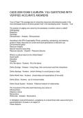 CADS 2000 EXAM 3 AUBURN- YULI QUESTIONS WITH VERIFIED ACCURATE ANSWERS