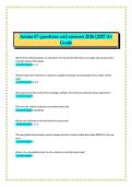 AMMO 67 Exam 2026&sol;2027 A&plus; Grade Questions and Answers Study Material