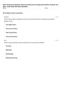 KLETC Final Exam Preparation&comma; Kansas Law Enforcement Training Center &lpar;KLETC&rpar;&comma; Academic Year 2026 &ndash; Study Guide and Practice Questions