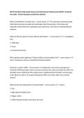 KLETC Final Exam Study Guide&comma; Kansas Law Enforcement Training Center &lpar;KLETC&rpar;&comma; Academic Year 2026 &ndash; Practice Questions and Review Material
