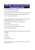 CIPS L4M1 - Question & Answer with correct answers 100&percnt;