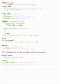 Class notes Span 3000 