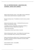 PNC 121 MIDTERM REVIEW &vert; QUESTIONS AND ANSWERS &vert; RATED 100&percnt; CORRECT&period;