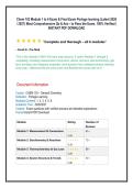 Chem 103 Module 1 to 6 Exam & Final Exam Portage learning &lpar;Latest 2026  &sol; 2027&rpar; Most Comprehensive Qs & Ans - to Pass the Exam&comma; 100&percnt; Verified &vert;  INSTANT PDF DOWNLOAD