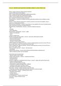 HSC 220 BUNDLED QUESTIONS ANSWERED CORRECTLY LATEST UPDATE 2026&sol;2027