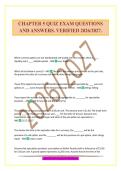 CHAPTER 5 QUIZ EXAM QUESTIONS AND ANSWERS&period; VERIFIED 2026&sol;2027&period;