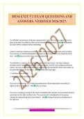 HESI EXIT V2 EXAM QUESTIONS AND ANSWERS&period; VERIFIED 2026&sol;2027&period;