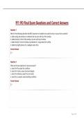 FF1 IFO Final Exam Questions and Correct Answers