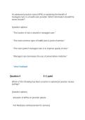 MNS 560&vert;Quiz 3&vert; Questions and answers&vert; Updated RATED A&plus;&vert;2026&vert; NEW EDITION&vert; United States University