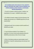 NOCTI BUSINESS EXAM LATEST 2026-2027 ACTUAL EXAM WITH  COMPLETE QUESTIONS AND CORRECT DETAILED ANSWERS &lpar;100&percnt;  VERIFIED ANSWERS&rpar; &vert;ALREADY GRADED A&plus;&vert; &vert;&vert;PROFESSOR  VERIFIED&vert;&vert; &vert;&vert;BRANDNEW&excl;&excl;&excl;&vert;&vert;