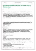 Milestone Certified Integration Technician &lpar;MCIT&rpar;  Practice Exam 2026 