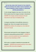NUR 426 FINAL EXAM LATEST 2026-2027 ACTUAL EXAM WITH  COMPLETE QUESTIONS AND CORRECT DETAILED ANSWERS &lpar;100&percnt;  VERIFIED ANSWERS&rpar; &vert;ALREADY GRADED A&plus;&vert; &vert;&vert;PROFESSOR  VERIFIED&vert;&vert; &vert;&vert;BRANDNEW&excl;&excl;&excl;&vert;&vert;