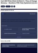 Mort 203 FINAL EXAM & EXAM 3 &sol; Fires of Change Glossary &ndash; Questions With Fully Explained Answers