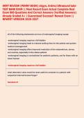  ARDMS -OB&sol;GYN ARDMS Registry EXAMS 