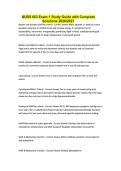 NURS 663 Exam 1 Study Guide with Complete Solutions 2026&sol;2027