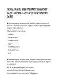NR304 HEALTH ASSESSMENT 2 EXAMPREP 2026 TESTABLE CONCEPTS AND ANSWER GUIDE