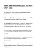 NR326 2026 COMPREHENSIVE STUDY  GUIDE COMPLETE QUESTIONS AND  VERIFIED ANSWERS