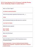 FCCLA Exam Questions &vert; FCCLA Programs&comma; Leadership&comma; Planning  Process&comma; Membership &vert; Family & Consumer Sciences 