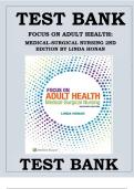 Adult Health Medical-Surgical Nursing 2nd Edition &lpar;NURSING&rpar; &ndash; Complete Test Bank with Questions and Answers