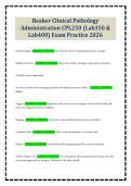 Beaker Clinical Pathology Administration CPL250 &lpar;Lab350 & Lab400&rpar; Exam Practice 2026
