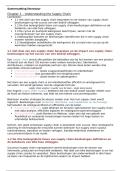 Tentamensamenvatting Supply Chain Management VU Bedrijfskunde Leerjaar 1