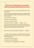 NR 325&colon; Exam 3 Study Questions&comma; exam 3 adult  health Exam &lpar;updated 2026&rpar; Questions & Answers