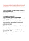 COSMETOLOGY STATEBOARD EXAMS BUNDLE