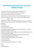 NRP 8th Edition Exam &ndash; Neonatal Resuscitation Program &ndash; 2026&sol;2027 &vert; Questions and answers &lpar;updated&rpar;