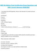 NRP 8th Edition Final Certification Exam &ndash; Neonatal Resuscitation Program &ndash; 2026&sol;2027 &vert; Questions with 100&percnt; correct answers