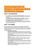 Elite Obstetric Anesthesia Test Bank &lpar;2025&sol;2026 Updates&rpar; &vert; A Practical Approach to Obstetric Anesthesia