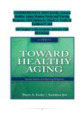 Toward Healthy Aging&colon; Human Needs and Nursing Response&comma; 11th Edition &vert; Full Assessment & Practice Question Bank with Detailed Rationales for Study and Exam Success