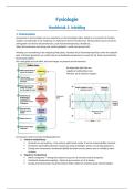 Samenvatting celbiologie partim fysiologie 