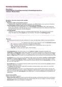 VOLLEDIGE SAMENVATTING ALLE Hoorcolleges Behandeling ︎