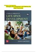 Lifespan Development &lpar;11th Edition&rpar; John Santrock &ndash; Test Bank Complete Practice Questions and Answers