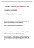 jcahpo study set&comma; coa study guide &vert; UPDATED Questions with 100&percnt; Correct Answers