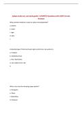 jcahpo study set&comma; coa study guide &vert; UPDATED Questions with 100&percnt; Correct Answers