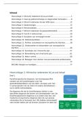 Samenvatting hoorcolleges EZ1&colon; MSA kennistoets fysiotherapie 